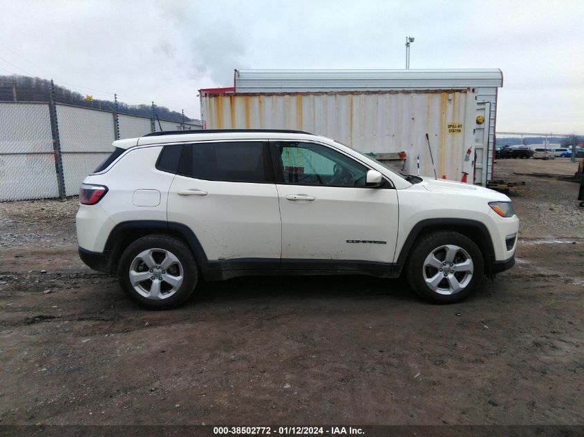 2019 Jeep Compass Latitude Fwd VIN: 3C4NJCBB8KT802921 Lot: 38502772