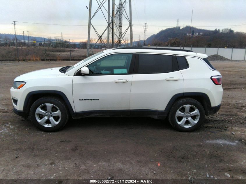 2019 Jeep Compass Latitude Fwd VIN: 3C4NJCBB8KT802921 Lot: 38502772