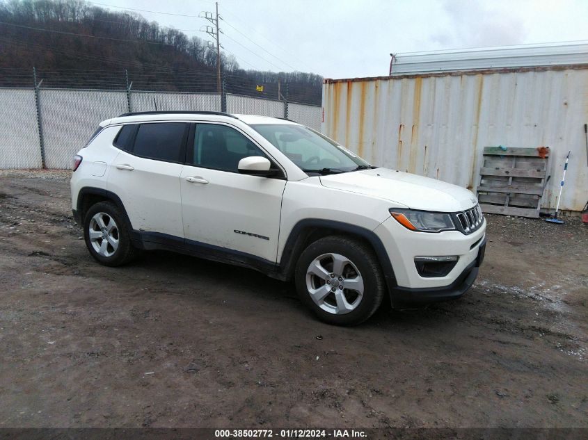 2019 Jeep Compass Latitude Fwd VIN: 3C4NJCBB8KT802921 Lot: 38502772