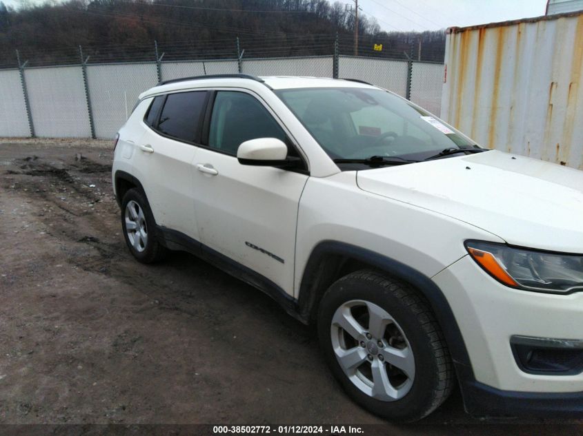 2019 Jeep Compass Latitude Fwd VIN: 3C4NJCBB8KT802921 Lot: 38502772