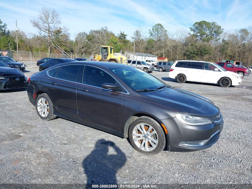 2015 Chrysler 200 Limited VIN: 1C3CCCAB7FN576416 Lot: 38502889