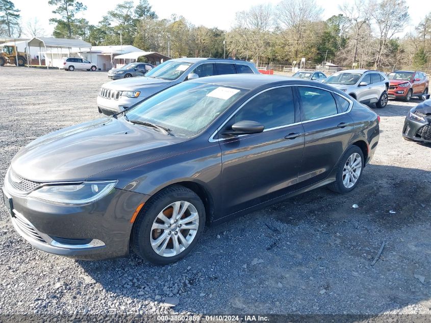 2015 Chrysler 200 Limited VIN: 1C3CCCAB7FN576416 Lot: 38502889