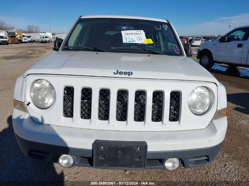 2014 Jeep Patriot Sport VIN: 1C4NJPBBXED726507 Lot: 38503061