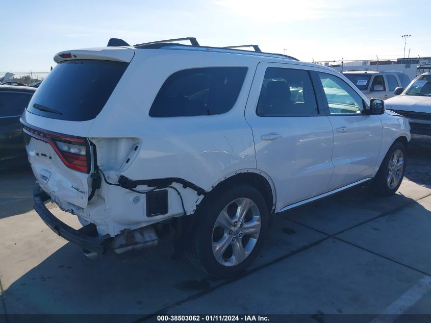 2015 Dodge Durango Limited VIN: 1C4RDHDG1FC759989 Lot: 38503062