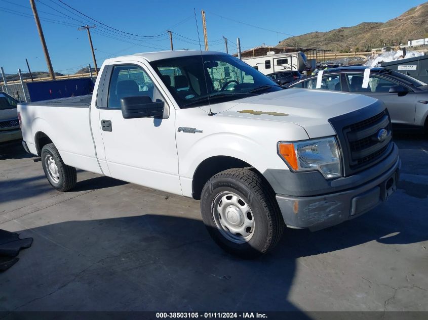 2013 Ford F-150 Xl VIN: 1FTMF1CM3DKF16108 Lot: 38503105