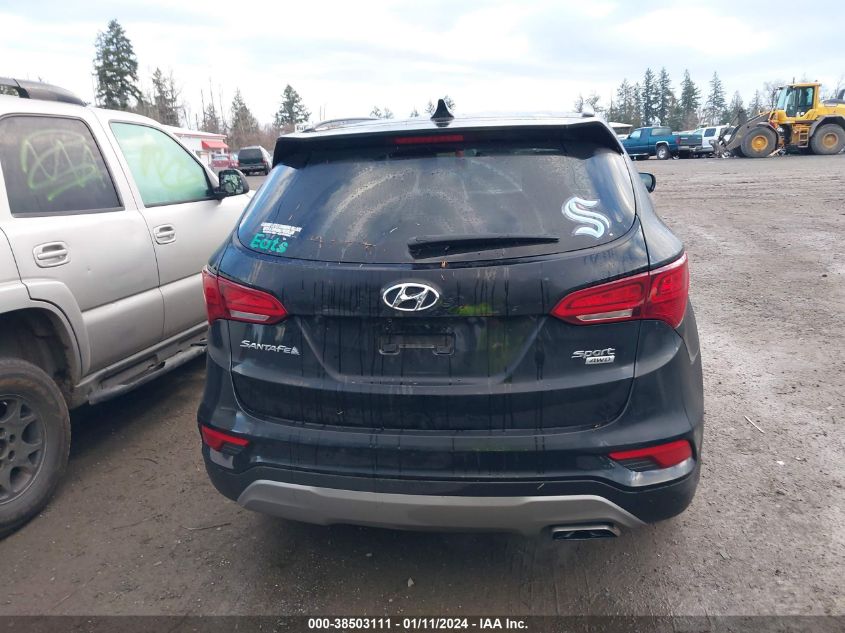 2017 Hyundai Santa Fe Sport 2.4L VIN: 5NMZUDLB7HH011685 Lot: 38503111