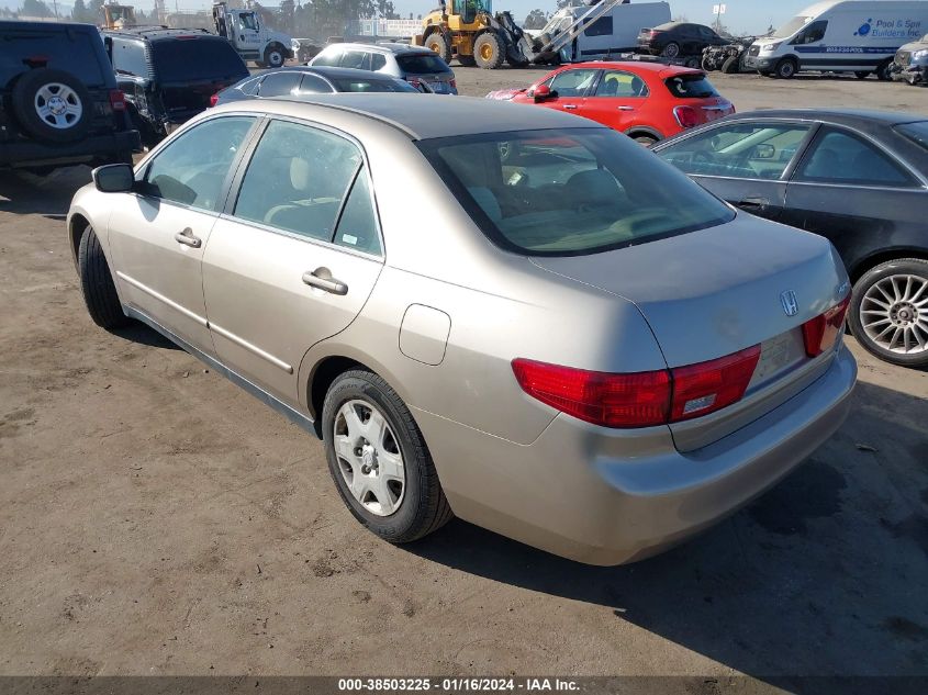 2005 Honda Accord 2.4 Lx VIN: JHMCM56465C007211 Lot: 38503225