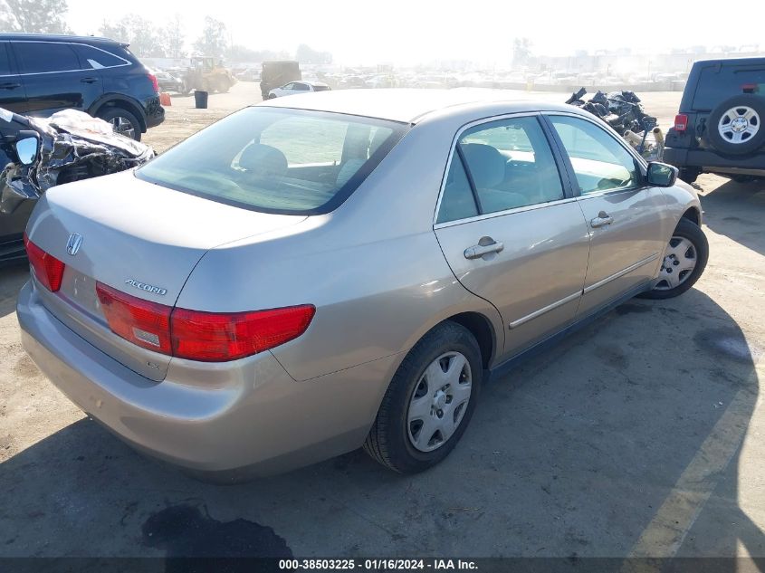 2005 Honda Accord 2.4 Lx VIN: JHMCM56465C007211 Lot: 38503225