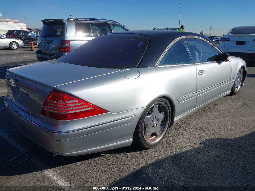 WDBPJ75J63A036438 2003 Mercedes-Benz Cl-Class 5.0L