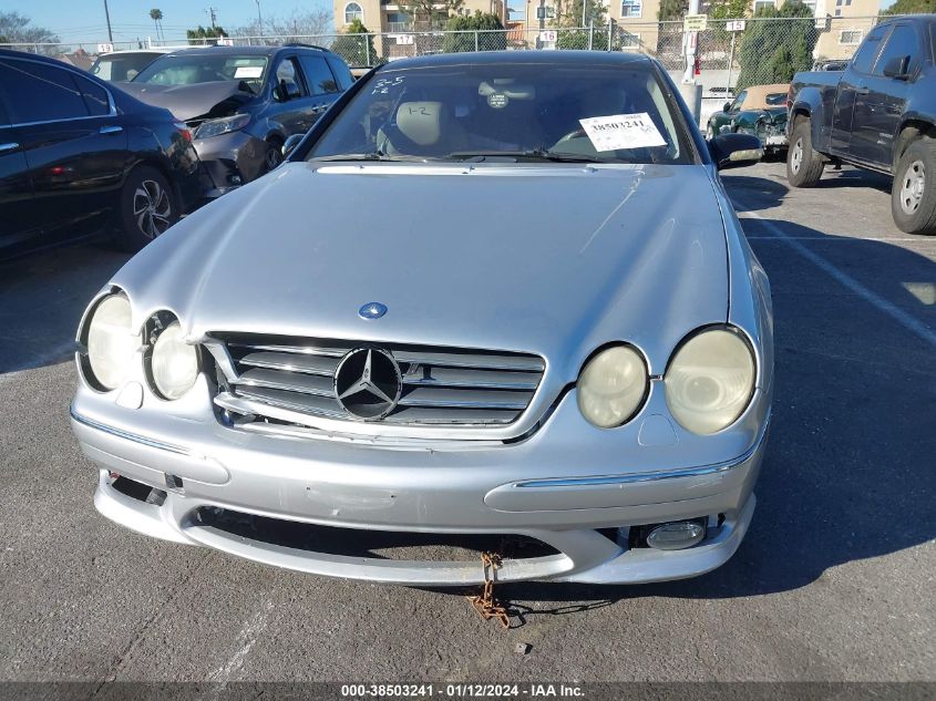 WDBPJ75J63A036438 2003 Mercedes-Benz Cl-Class 5.0L