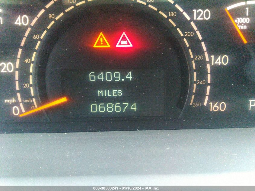 2003 Mercedes-Benz Cl-Class 5.0L VIN: WDBPJ75J63A036438 Lot: 38503241