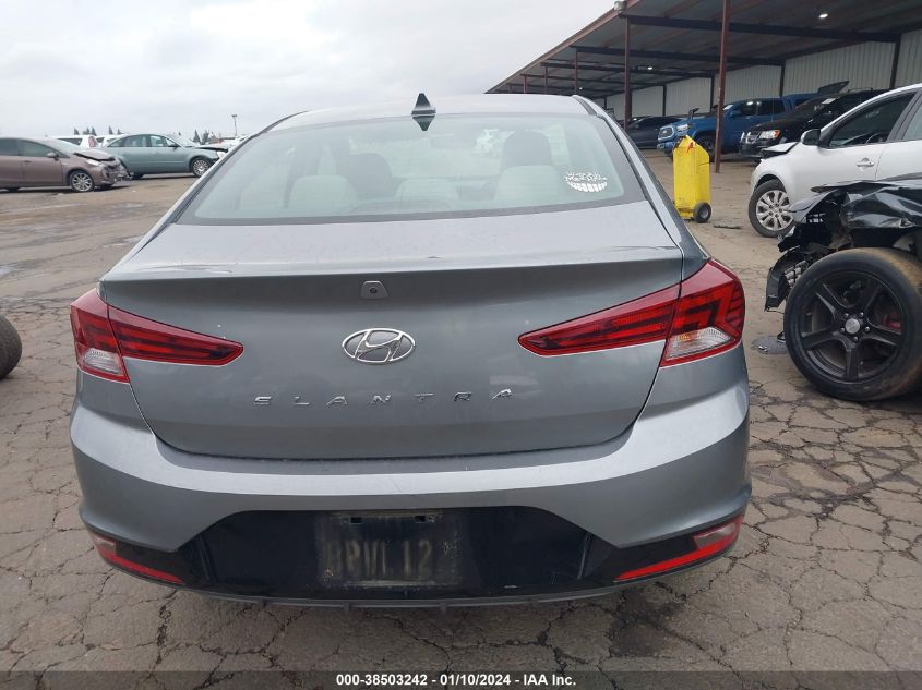 2019 Hyundai Elantra Sel VIN: KMHD84LF2KU743591 Lot: 38503242