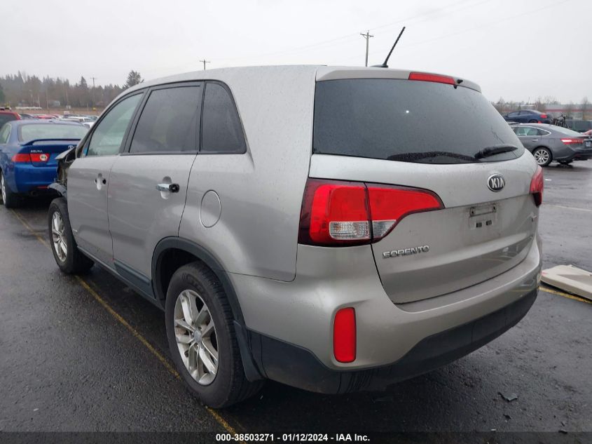 5XYKTCA66EG486349 2014 Kia Sorento Lx