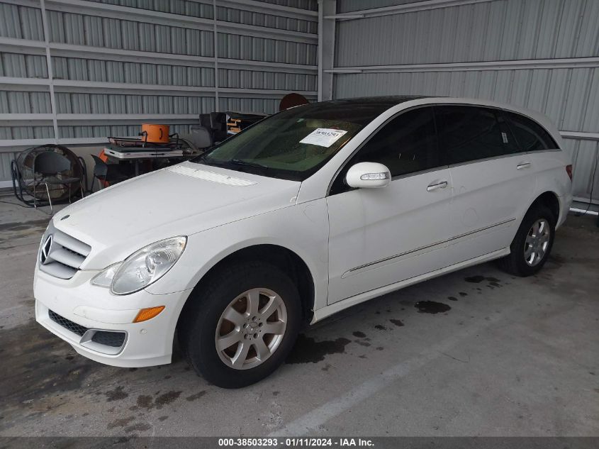 2007 Mercedes-Benz R 350 4Matic VIN: 4JGCB65E27A055628 Lot: 38503293