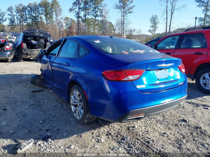 2015 Chrysler 200 S VIN: 1C3CCCBB8FN716780 Lot: 38503451