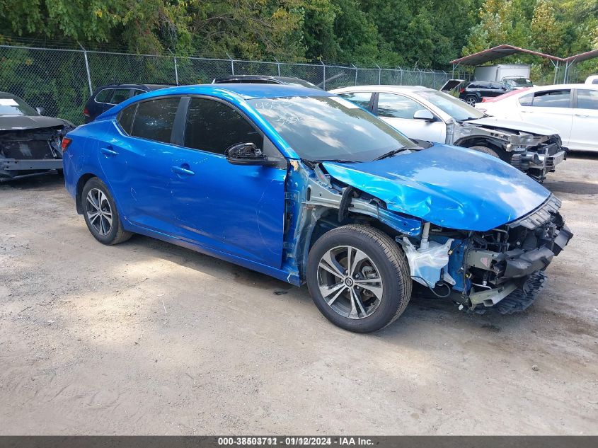 2020 Nissan Sentra Sv Xtronic Cvt VIN: 3N1AB8CV3LY289523 Lot: 38503711