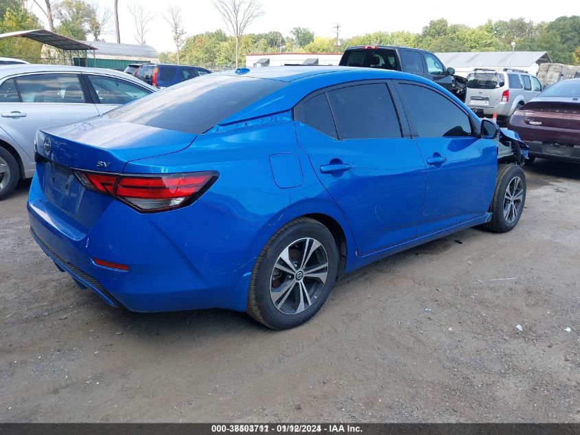 2020 Nissan Sentra Sv Xtronic Cvt VIN: 3N1AB8CV3LY289523 Lot: 38503711