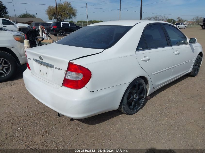 2004 Toyota Camry Le VIN: 4T1BE32KX4U323637 Lot: 38503852