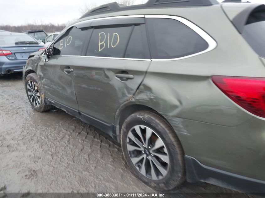 2017 Subaru Outback 3.6R Limited VIN: 4S4BSENC1H3347474 Lot: 38503871