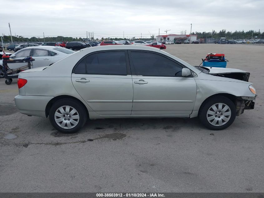 2003 Toyota Corolla Le VIN: JTDBR32E930025850 Lot: 38503912