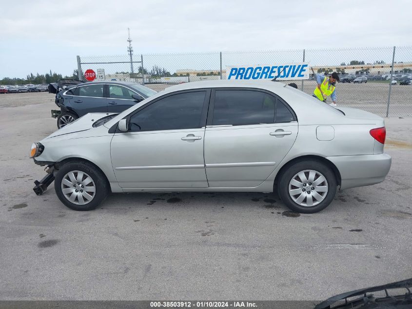 2003 Toyota Corolla Le VIN: JTDBR32E930025850 Lot: 38503912