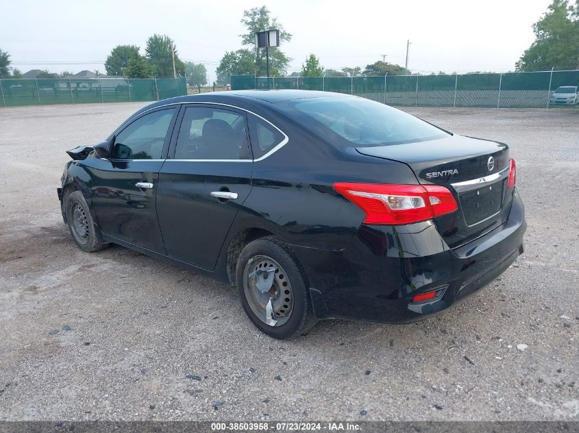 2017 Nissan Sentra S VIN: 3N1AB7AP5HY350182 Lot: 38503958