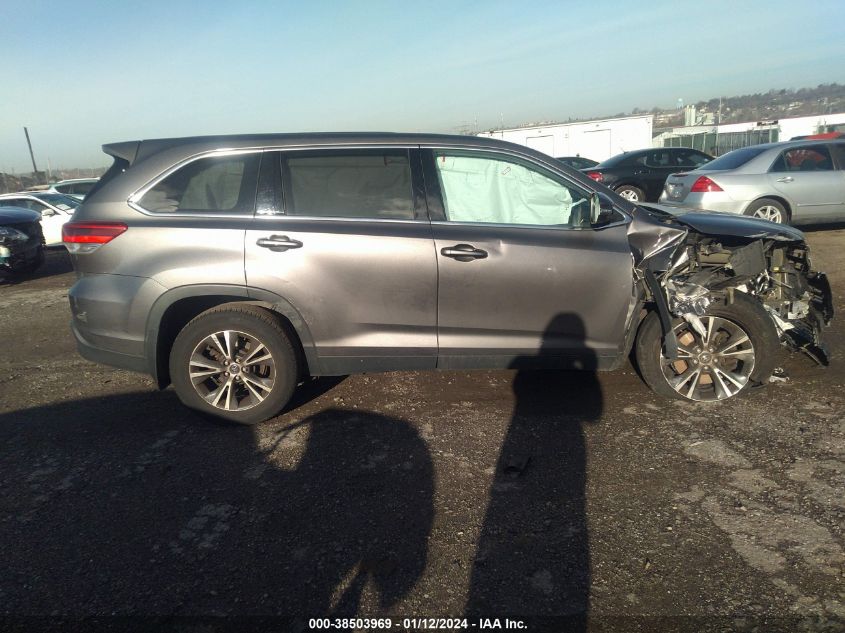 5TDBZRFH4KS740778 2019 Toyota Highlander Le