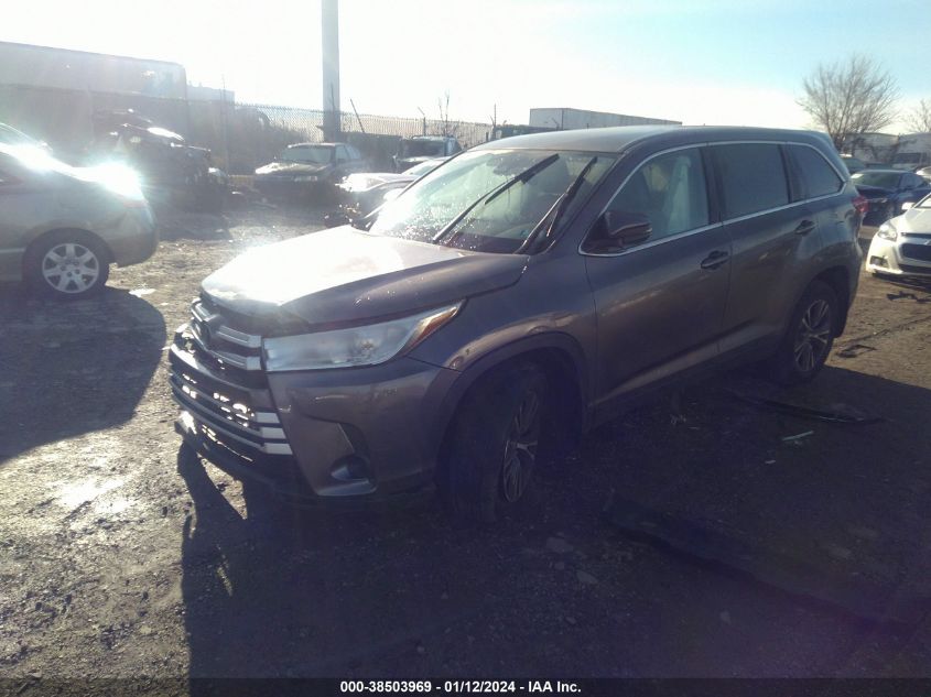 5TDBZRFH4KS740778 2019 Toyota Highlander Le