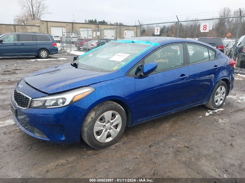 2018 Kia Forte Lx VIN: 3KPFK4A76JE190905 Lot: 38503997