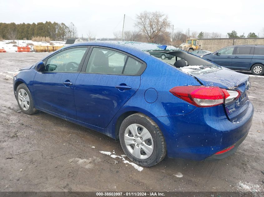 2018 Kia Forte Lx VIN: 3KPFK4A76JE190905 Lot: 38503997