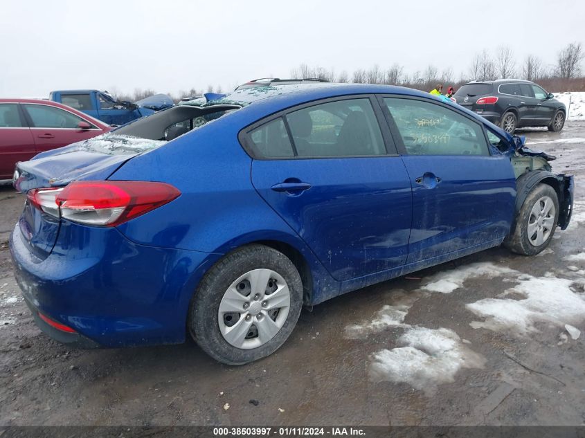 2018 Kia Forte Lx VIN: 3KPFK4A76JE190905 Lot: 38503997