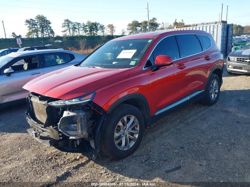 2019 Hyundai Santa Fe Sel VIN: 5NMS3CAD2KH038397 Lot: 38504006