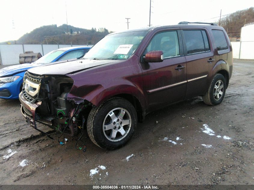 2009 Honda Pilot Touring VIN: 5FNYF48969B006346 Lot: 38504036