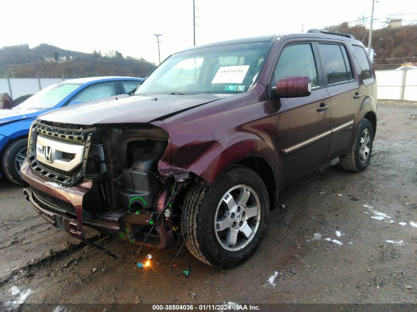 2009 Honda Pilot Touring VIN: 5FNYF48969B006346 Lot: 38504036