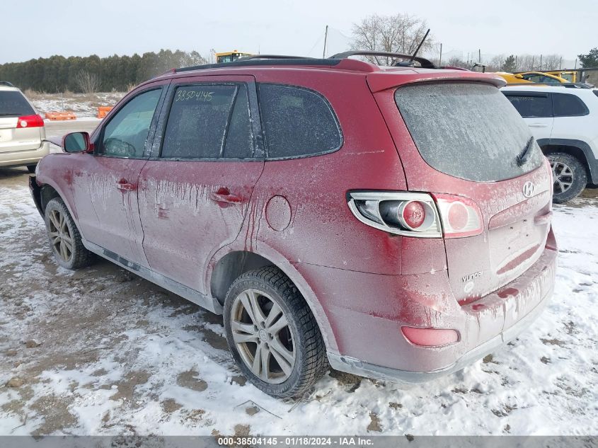 2011 Hyundai Santa Fe Se VIN: 5XYZHDAG1BG066072 Lot: 38504145