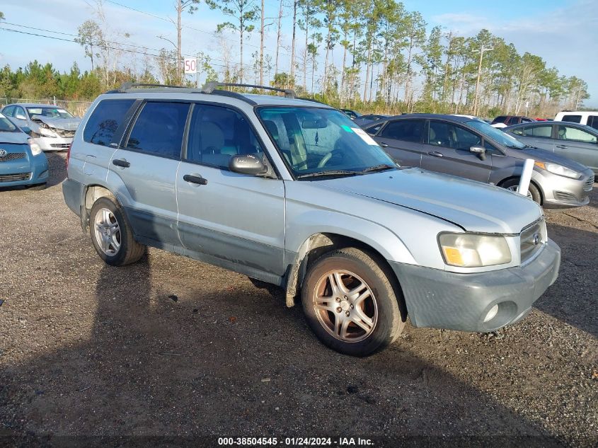 2003 Subaru Forester X VIN: JF1SG63613H743494 Lot: 38504545