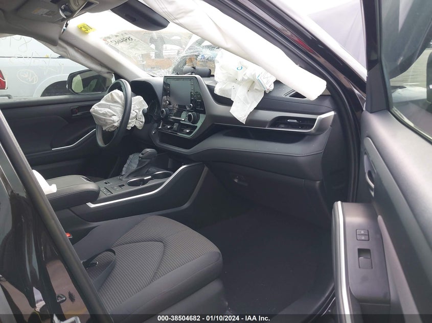2022 TOYOTA HIGHLANDER VIN: 5TDCZRAHXNS108948