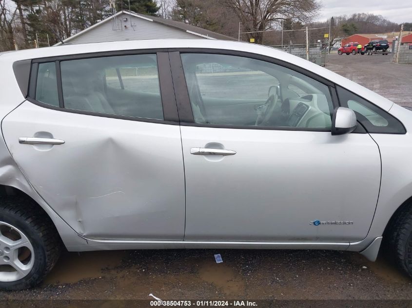 2015 Nissan Leaf Sv VIN: 1N4AZ0CPXFC307594 Lot: 38504753