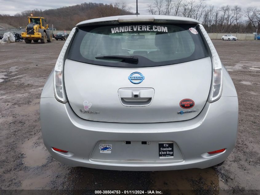 2015 Nissan Leaf Sv VIN: 1N4AZ0CPXFC307594 Lot: 38504753