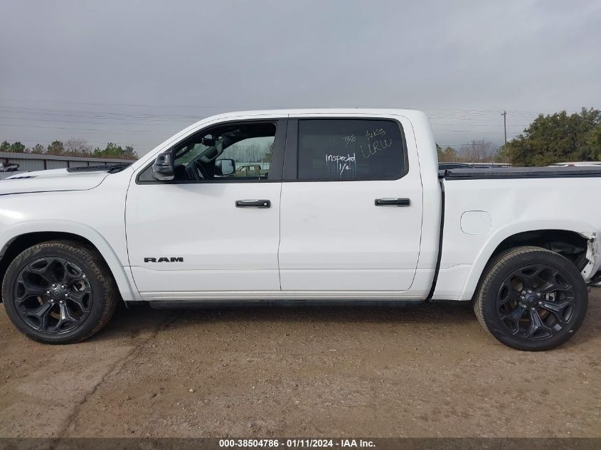 2023 Ram 1500 Limited 4X4 5'7 Box VIN: 1C6SRFHT3PN542200 Lot: 38504786