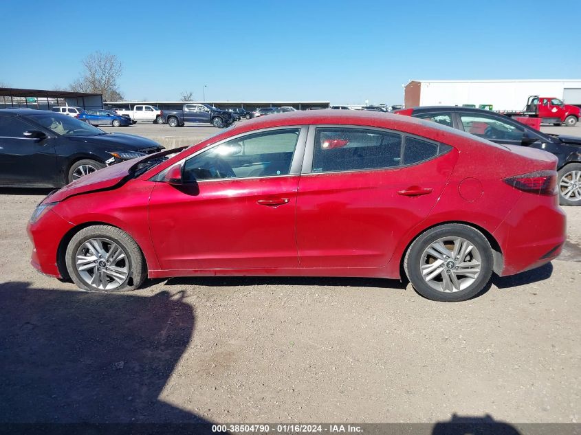 2019 Hyundai Elantra Sel VIN: 5NPD84LF7KH472252 Lot: 38504790