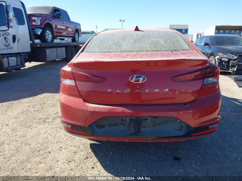 2019 Hyundai Elantra Sel VIN: 5NPD84LF7KH472252 Lot: 38504790