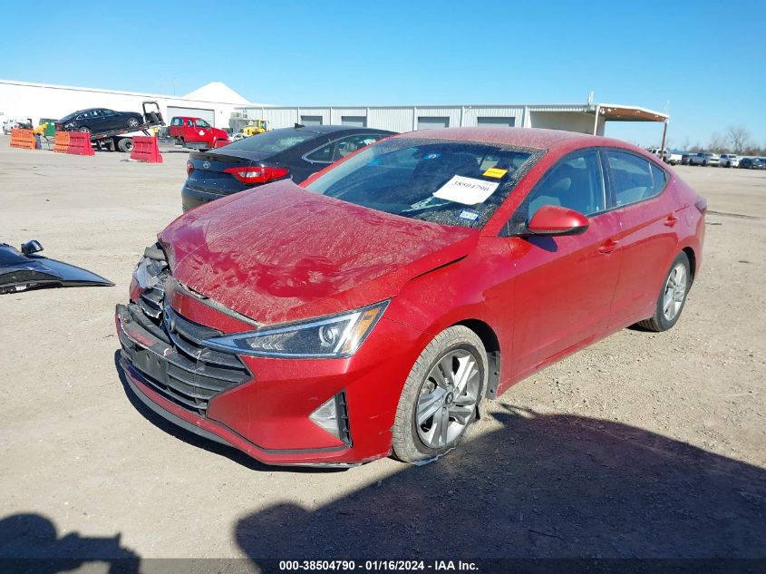 2019 Hyundai Elantra Sel VIN: 5NPD84LF7KH472252 Lot: 38504790