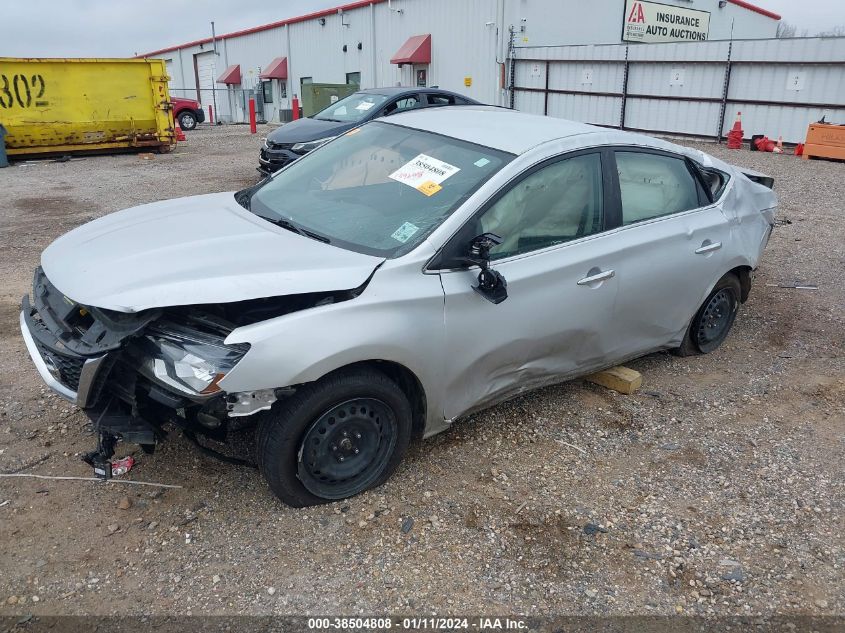 2019 Nissan Sentra S VIN: 3N1AB7AP3KY301165 Lot: 38504808