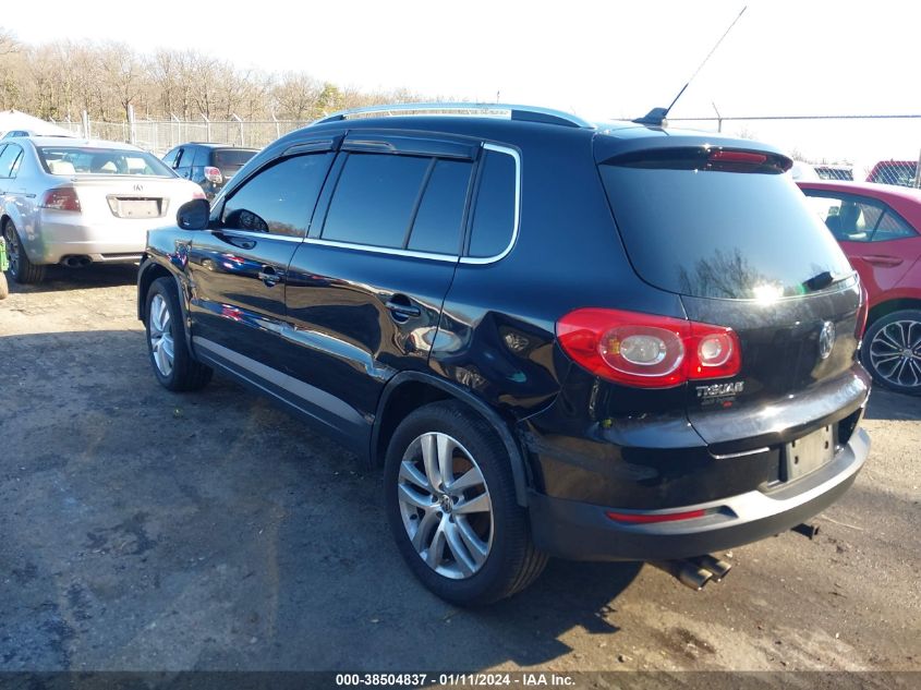 2011 Volkswagen Tiguan Sel VIN: WVGAV7AX4BW539405 Lot: 38504837