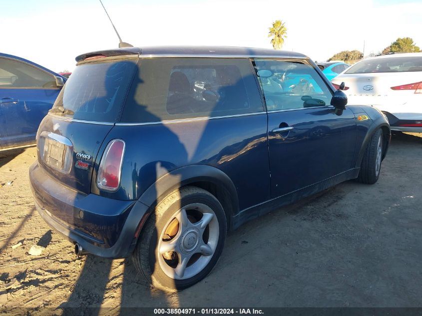 2006 Mini Cooper VIN: WMWRC33526TK68415 Lot: 38504971