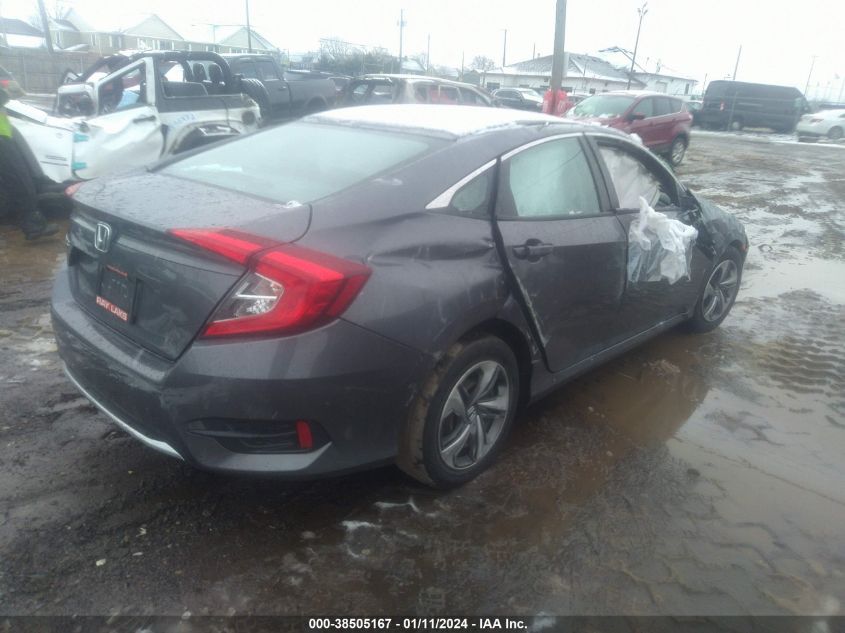 2019 Honda Civic Lx VIN: 2HGFC2F63KH566274 Lot: 38505167