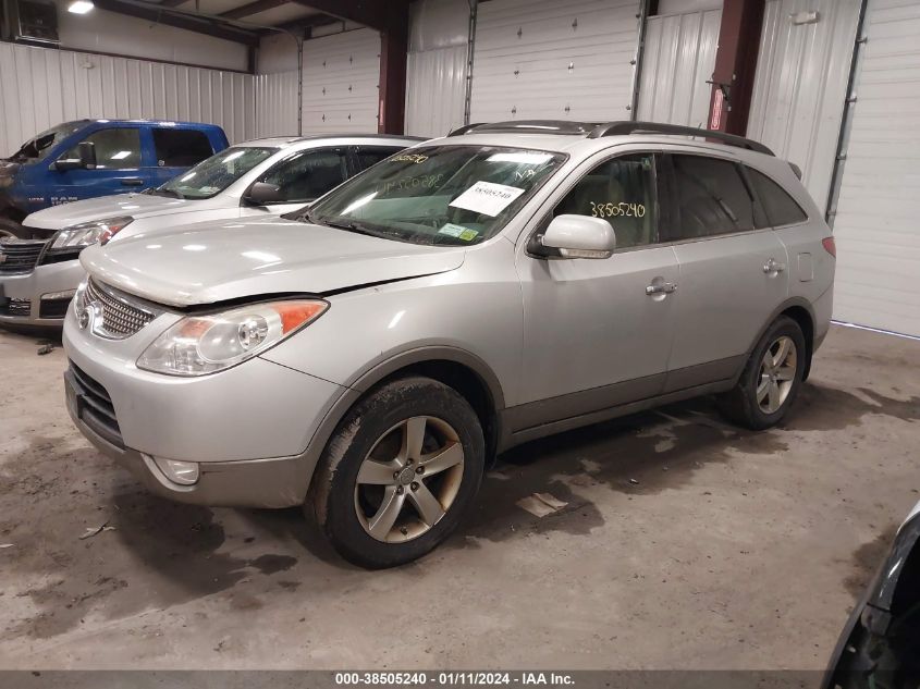 2010 Hyundai Veracruz Limited VIN: KM8NUDCC0AU127652 Lot: 38505240