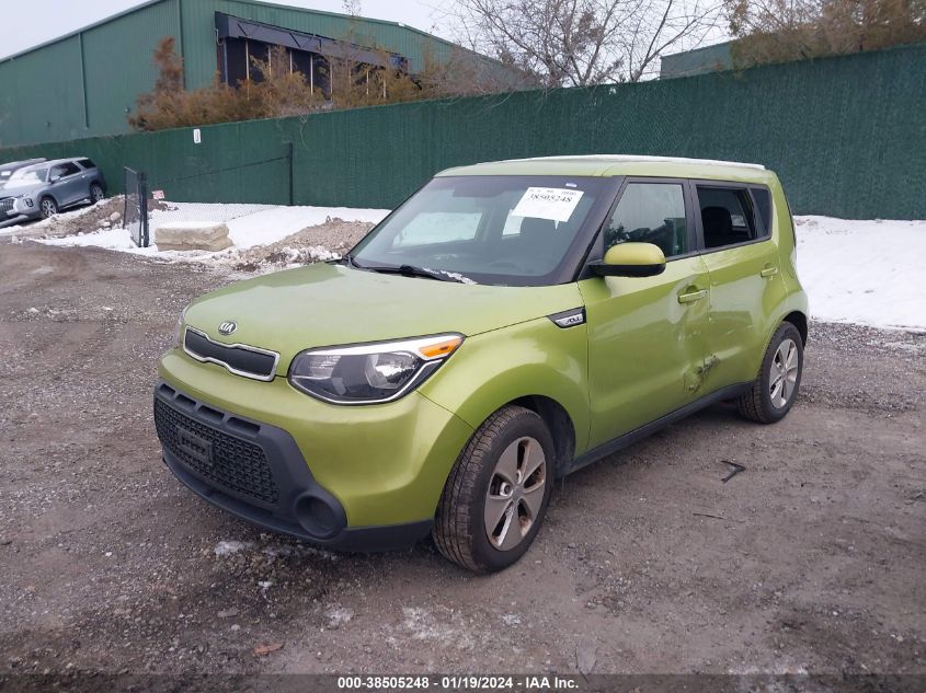 KNDJN2A25F7765108 2015 Kia Soul !