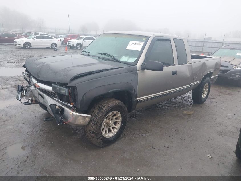 1998 Chevrolet K1500 Fleetside VIN: 2GCEK19R3W1111923 Lot: 38505249